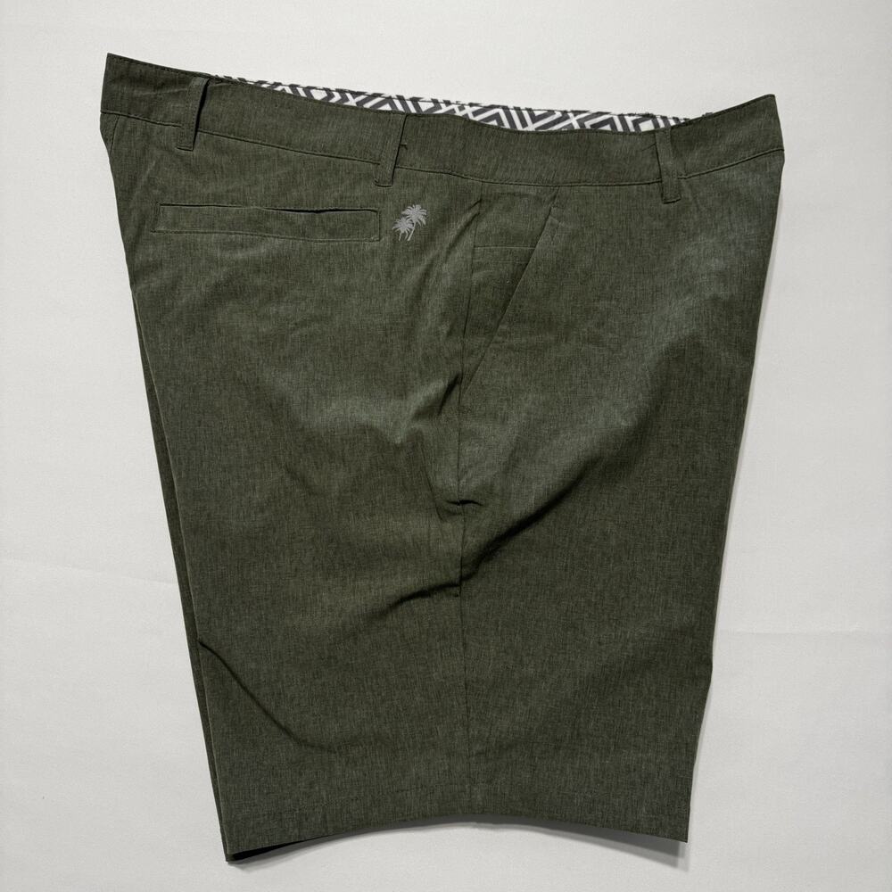 Trunks Surf and Swim Co. - Men’s Multi Functional Shorts Green- Size 34